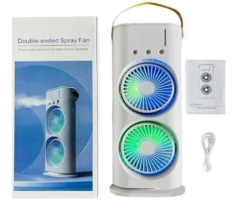 Double Ended Spray Fan – Dual Cooling Mist Technology